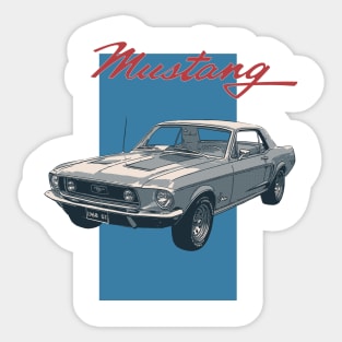 Ford Mustang GT Sticker